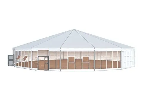 16 Sided Polygon Tent
