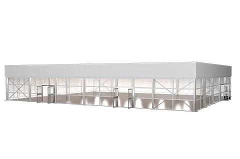 Cube Structure Tent 3d