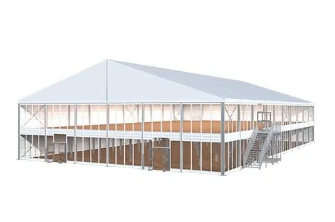 Double Decker Tent 3d
