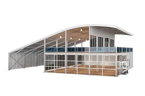 Half Dome Two Story Tent 3d
