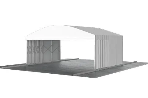 Roll up Catering Tent 3d
