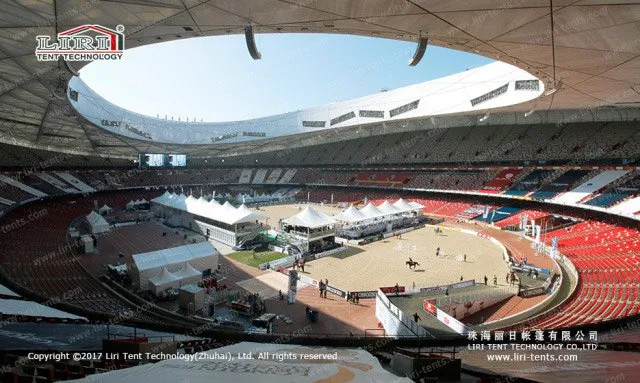 Large sports event tent.