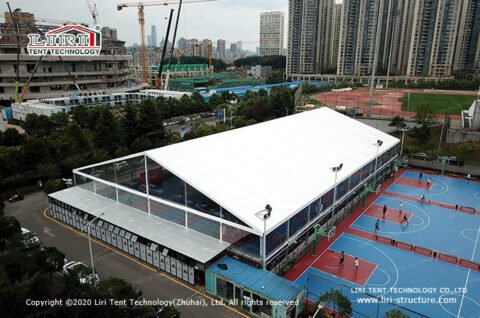 Clear Span Cover Baksketball Court