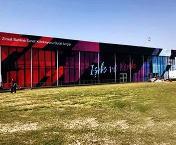 Cube Event Tent for Art Fair
