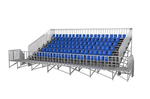 Portable Outdoor Bleachers 3d