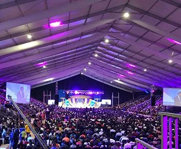 church meeting tent
