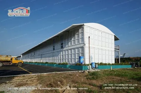 double decker event tent