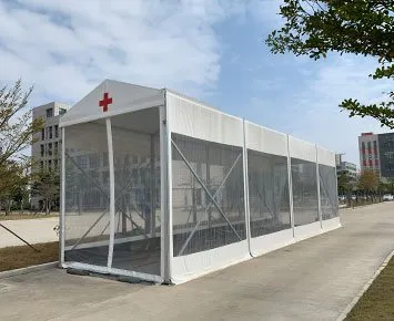 Disinfection and Virus Testing Tent 1