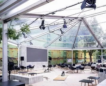 Clear Outdoor Event Tent