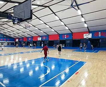 Outdoor Basketball Court Cover 1