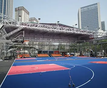 Retractable Basketball Court Cover