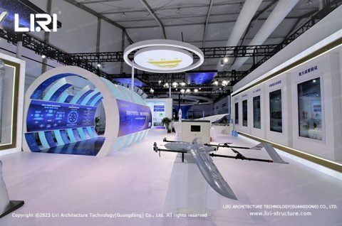 Clear Span Structure Glass Wall Exhibition Tents