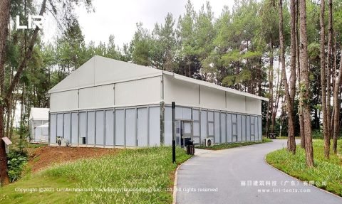 Fabric Modular Badminton Court shade