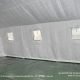 Tent used in a military training base