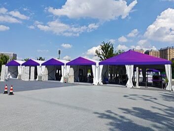 Temporary Tent Structure for the 19th Asian Games