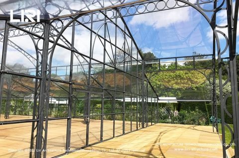 Black Conservatory Structure