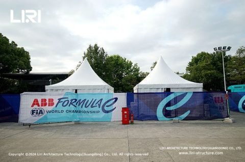 Aluminum Frame Pagoda Gazebo Tent for Racing Event
