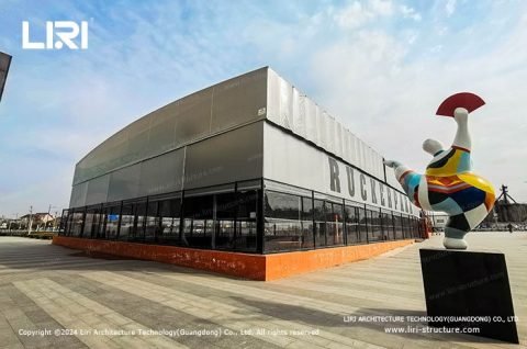 Electric sunshade for basketball court