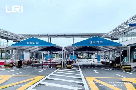 Portable vehicle examination shelters