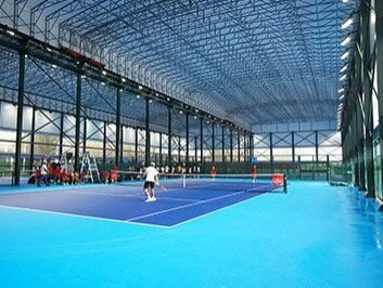 Retractable Shades Tennis Courts