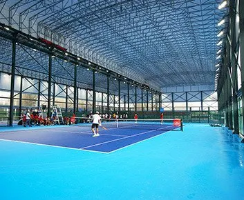 Retractable Shades Tennis Courts