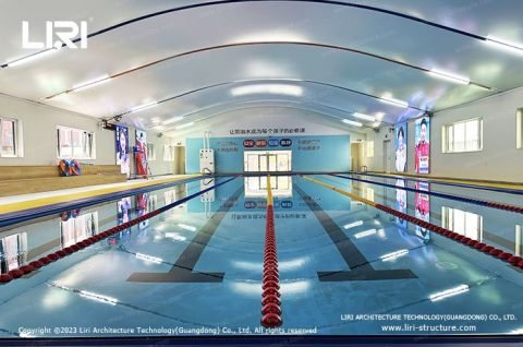 covered outdoor pool capacity