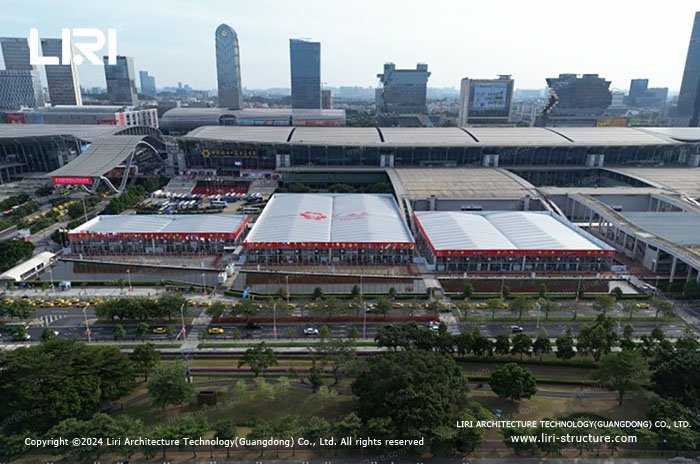 Liri Structure provides exhibition tents for the 136th canton fair (1) Liri Structure provides exhibition tents for the 136th canton fair (1)