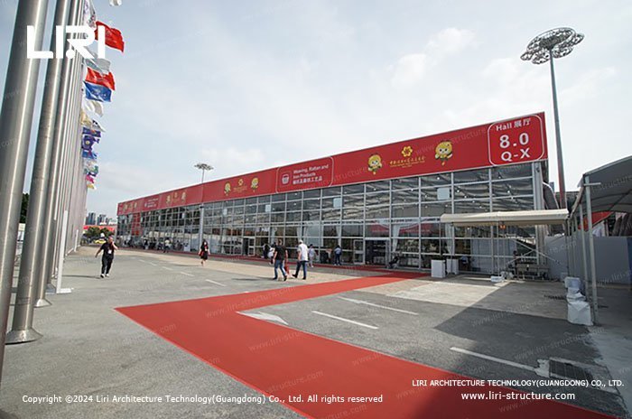 Liri Structure provides exhibition tents for the 136th canton fair (3) Liri Structure provides exhibition tents for the 136th canton fair (3)