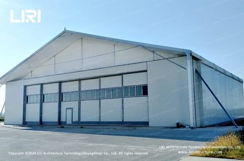 industrial large area maintenance shelter