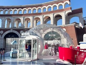 Clear Igloo Tent for Pop up Store