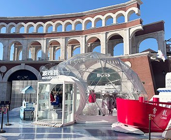 Clear Igloo Tent for Pop up Store
