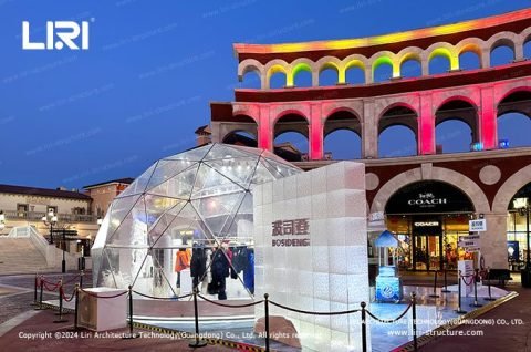 Clear igloo tent rentals for events