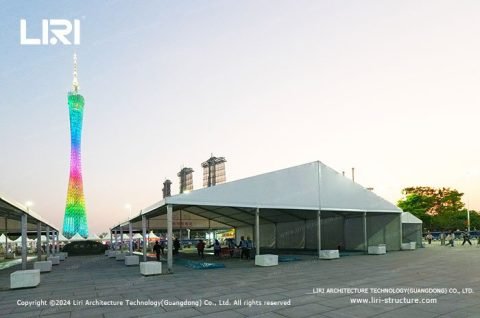 Customizable Hospitality Tents for Runners