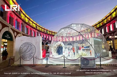 Customized clear igloo tents