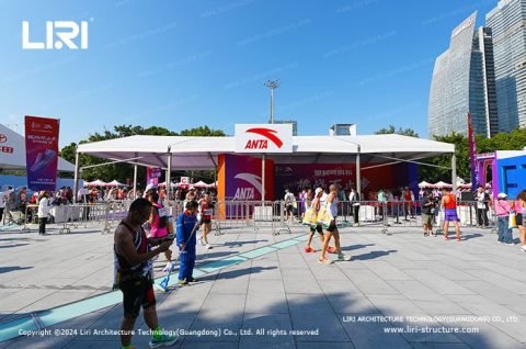 Tents for International Marathon Events