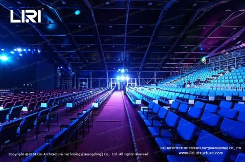temporary concert venue design