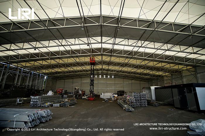 Natural lighting in industrial buildings