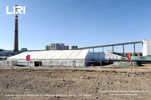 modular construction tent