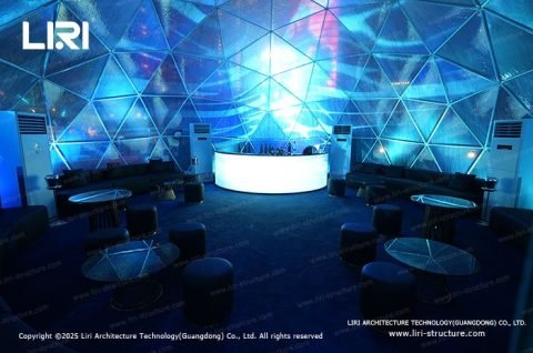 Clear Dome Tent for High End Event Reception