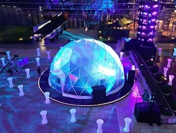 Clear Geodesic Dome Tent for Events
