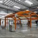 Clear span timber marquee in natural setting