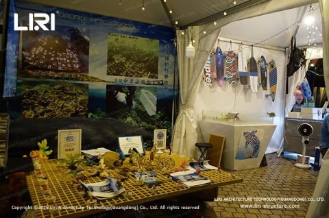 High quality exhibition and trade fair tents