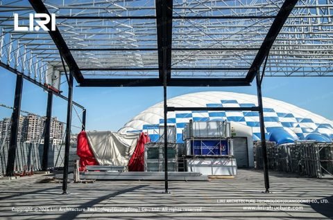 Padel Tennis Court Cover For Schools