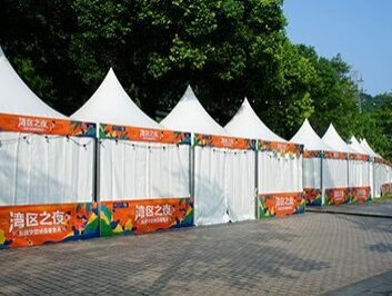 exhibit booth tents