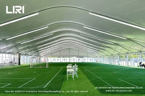 Smart climate controlled training tent