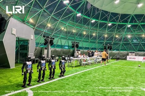 High transparency ETFE Dome for robotics training