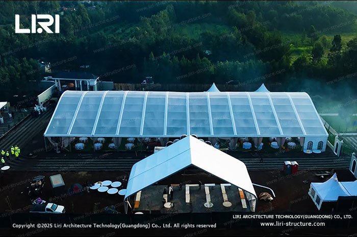 Clear span marquee tent Clear span marquee tent