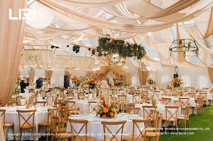 Festive event marquee Festive event marquee