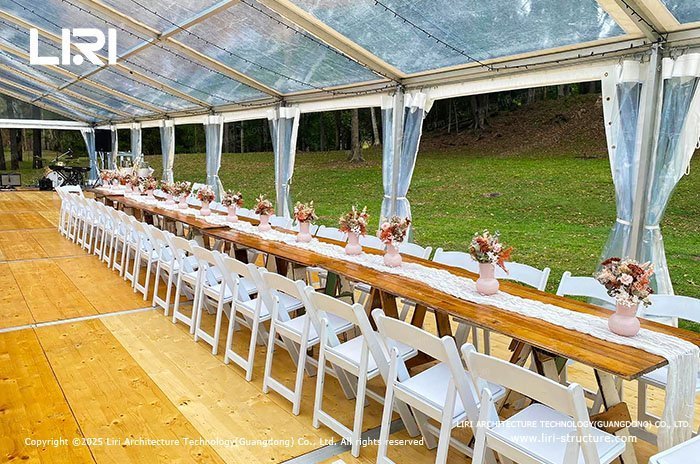 How to use tents for celebration events safely