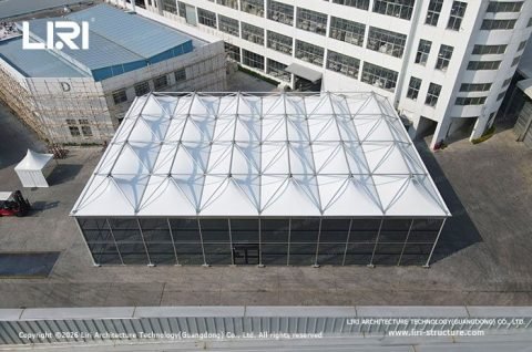 grid structure column free space